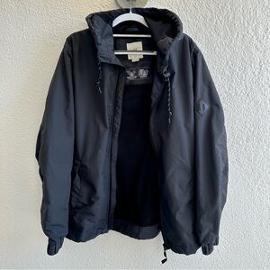 H&M L.O.G.G. Men’s Windproof Water Repellent Hooded Jacket | Size Med | Charcoal